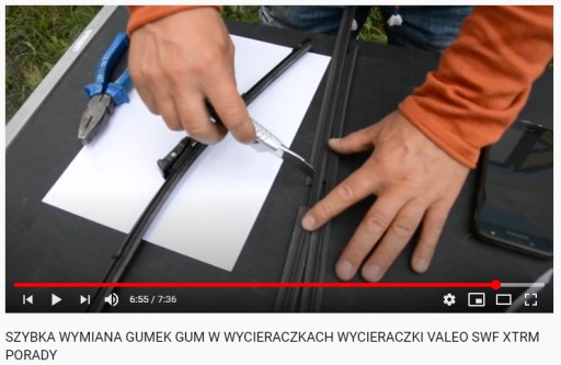 GUMOVÁ GUMA PRE STIERAČ VALEO XTRM 650 mm