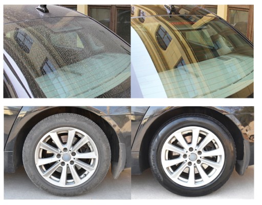 RUKAVICE NA UMÝVANIE A LEŠTENIE AUTOMOBILOV, VLNA NEŠKRABÚCA
