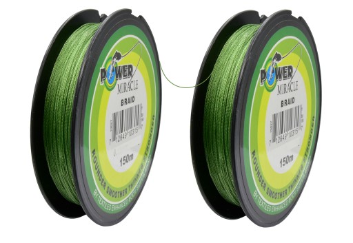 POWER FISHING BRIDGE LINE Zelená 0,10 mm/ 8 kg