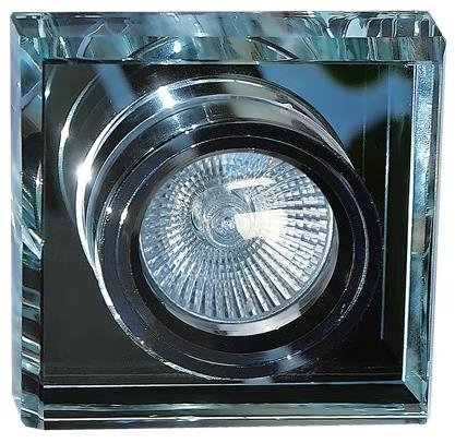 GLASS PEARL-S - Štvorcové sklenené očko GXPO002