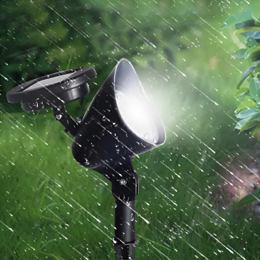 SOLÁRNE LAMPY Záhradný LED REFLEKTOR Smerový SNÍMAČ SKYPER PREPUNCH-IN