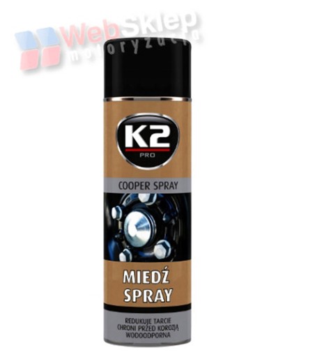 K2 MEDENÝ SPREJ 400 ML MEDINÝ TUK W122