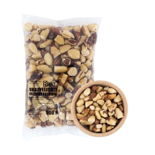BRAZÍLSKE ORECHY 500g Prírodné čerstvé polovičky