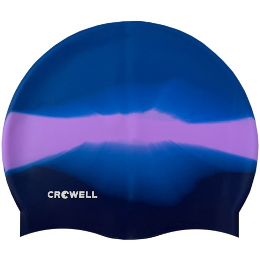 Silikónová plavecká čiapka Crowell Multi Flame