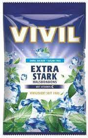 Vivil Extra Stark cukríky bez cukru 120g
