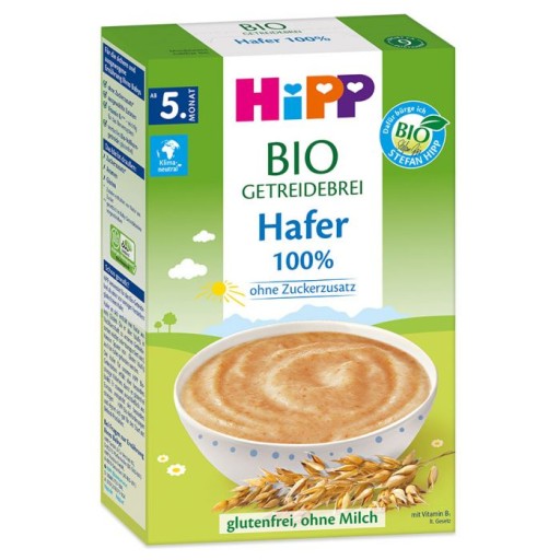 Hipp Bio b/mliečna kaša ovsená bezlepková 5m 200g