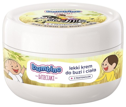 BAMBINO KIDS LIGHT KRÉM NA TVÁR A TELO 250ML