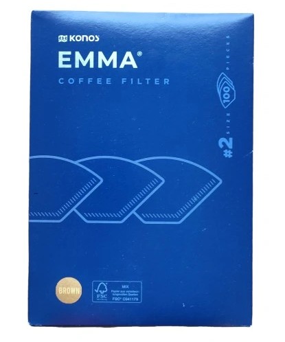 Kávové filtre Espresso kávovar VEĽKOSŤ 2 Papier