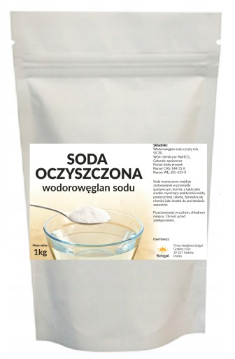 Jedlá SÓDA Bikarbonát sodný 1kg