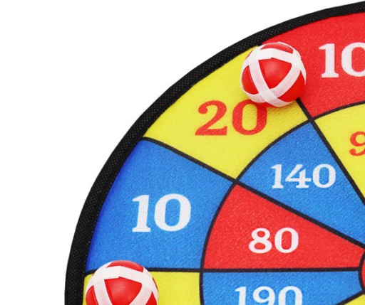 VELCRO DART PLAY BEZPEČNÝ ŠTÍT NA ŠÍPKY