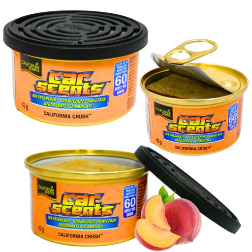 California Car Scents CALIFORNIA CRUSH 42g plechovka vône