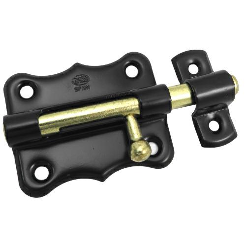 Latch Bolt Bolt Lock Black 60x48mm M.384