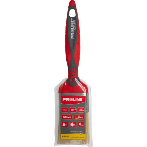 PREMIUM PLOCHÁ KEFA 30MM, 2K-TPR RÚČKA, SS, UNIVERZÁLNA,