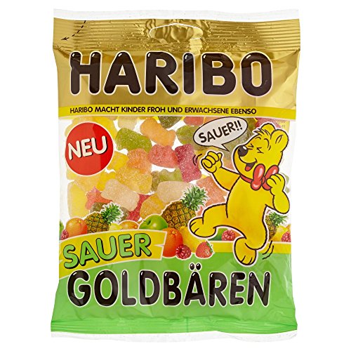 Haribo Sauer Goldbaren Jelly fazuľa 175g