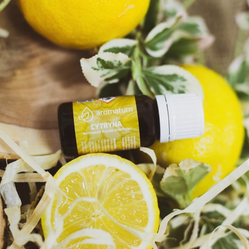 Aromatum - Prírodný esenciálny olej s vôňou Citrus, Citrón - 12 ml