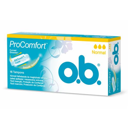 OB ExtraProtect Normálne tampóny 16 ks.