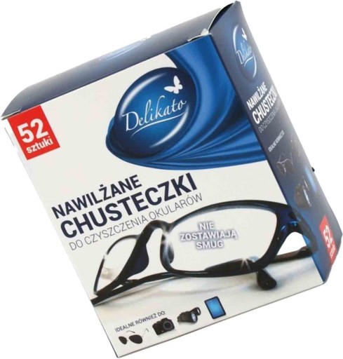 Utierky DELIKATO NA OKULIARE 52 kusov