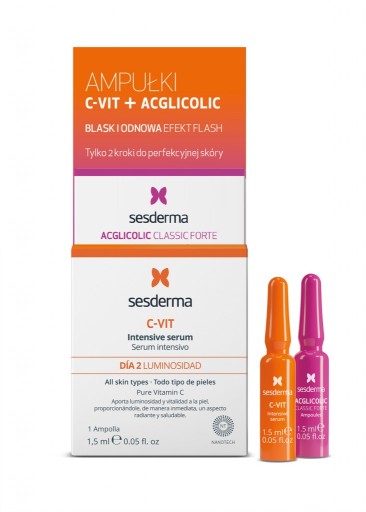 SESDERMA SERUM EFEKT FLASH Acglicolic C-VIT 12%