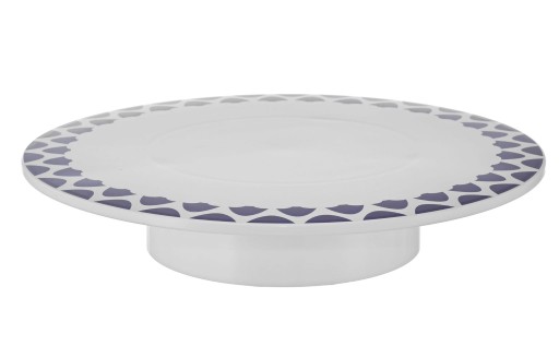 TORTOVÝ PLECH NA PEČENIE TORTY OVOCIE VYSOKÝ PLECH 28CM MODRÁ SG