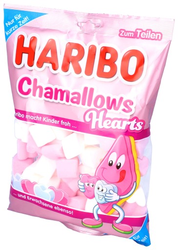 Haribo Chamallows Hearts Marshmallows 200g