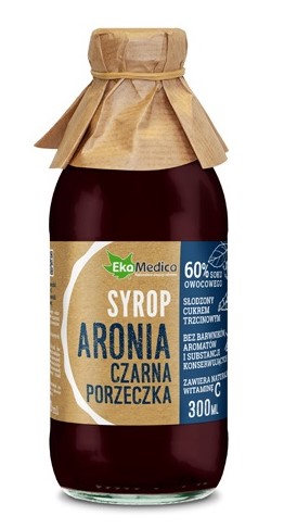 Ekamedica sirup z arónie, čierne ríbezle, Vit.C 300