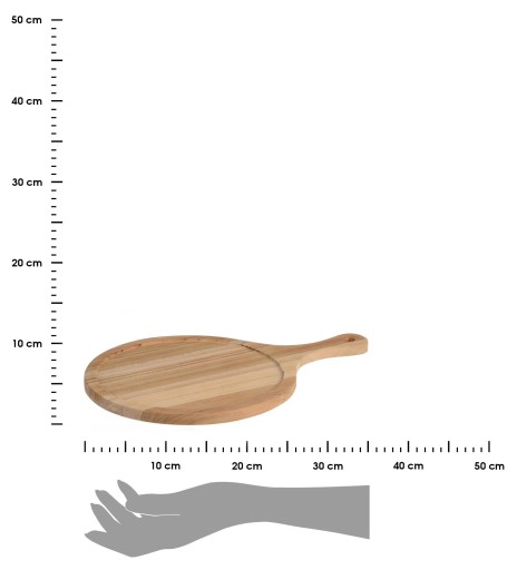 Drevená servírovacia doska 25 cm