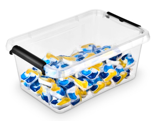 Nádoba SimpleStore, box s krytom, úložný organizér, 4,5 l