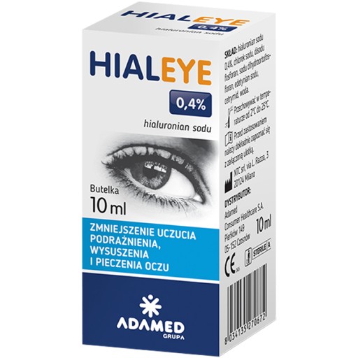 Hialeye 0,4% zvlhčujúce očné kvapky 10ml