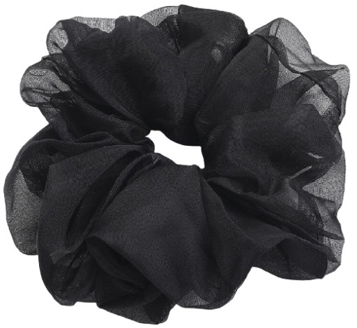 VEĽKÁ DÁMSKA ELEGANTNÁ TYLOVÁ STUHA SCHRUCHINE, ČIERNY TYL