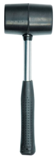 GUMOVÉ KLADIVO pre plechárov, dlažba, 56mm, 700g, OCEL