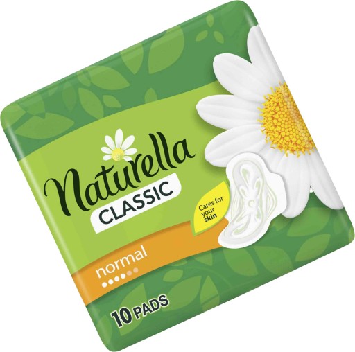 NATURELLA CLASSIC 10 kusov NORMAL s krídelkami