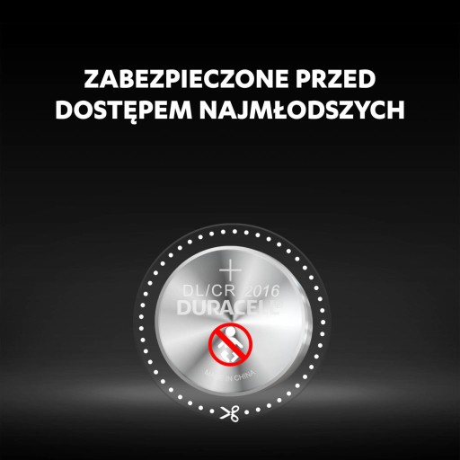 ~DURACELL 3V CR lítiová batéria 2016 --- 5 kusov ~