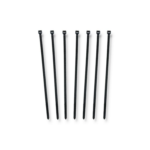 Qoltec Sťahovací pásik 3,6*150mm Nylon UV Black