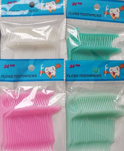 dentix niť TOOTPIKS S NITOU ZUBNÁ NITE NA ČISTENIE ZUBOV 50