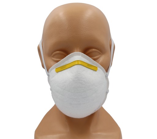 MASKA BEZ VENTILU P1 POLMASKA FFP1 POLSKÝ VÝROBOK