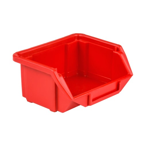 Organizér kontajnerov na odpadky červený 110x95x50