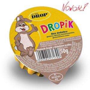 DROPIK králičia paštéta bezlepková 50g nová