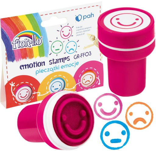 Emotions pečiatky FIORELLO GR-FF03 farebné 3 ks