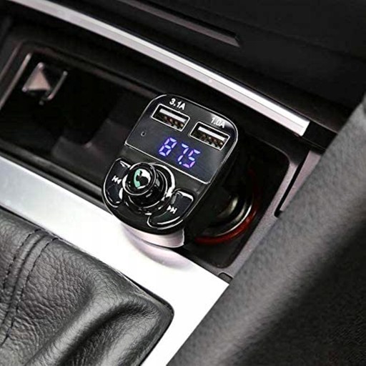 FM TRANSMITTER SD MP3 BLUETOOTH NABÍJAČKA 2XUSB 3.1 1.1 SÚPRAVA TELEFÓNU