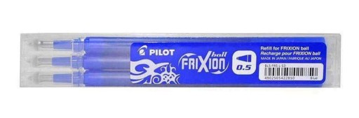 VLOŽKA PILOT FRIXION ERASING 0,5MM MODRÁ