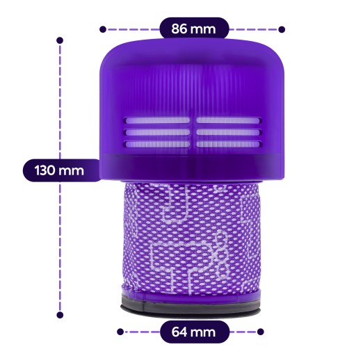 Umývateľný filter pre vysávač Dyson V11 SV14 Absolute 970013-02 HEPA 1ks
