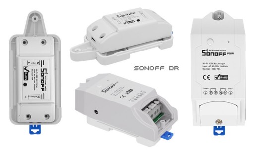 Montážny držiak na DIN lištu Sonoff DR
