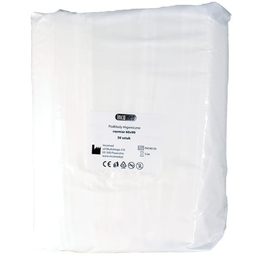 HYGIENICKÉ, ABSORBNÉ, LEKÁRSKE VLOŽKY 60 x 60 cm