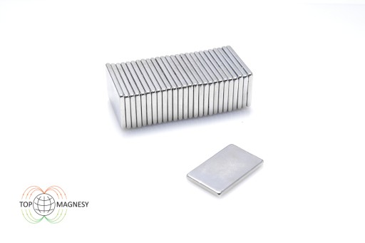 Neodymový tanierový magnet MPŁ 25x15x2 N38