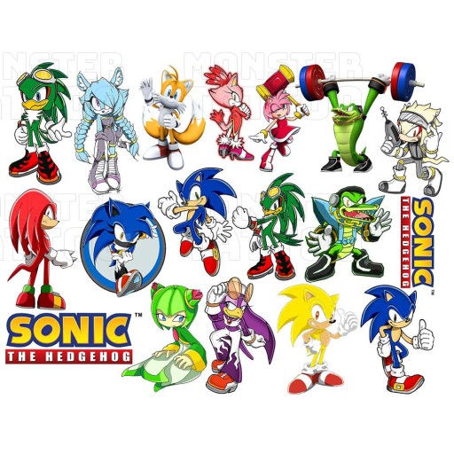 UMÝVAJÚCE DOČASNÉ TETOVANIE PRE DETI DETSKÉ SONIC ORIGINÁLNE DIZAJNY