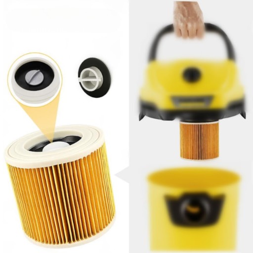 Filter do vysávača Karcher WD3 WD2 MV2 MV3 SE4001 Silný vzduchový filter