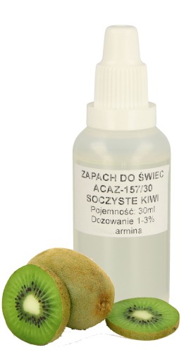 ŠŤAVNÁ KIWI VÔŇA 10 ML NA SVIEČKY, PARAFÍNOVÝ VOSK