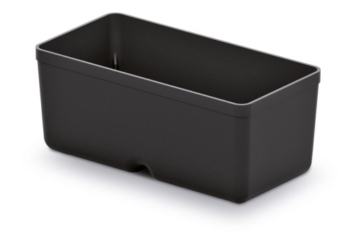 DIELENSKÉ POHÁRKY 110x55x132mm ČIERNA 5 ks.