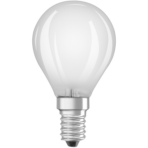 E14 LED žiarovka 4,8W = 40W 4000K STMIETNUTÁ OSRAM