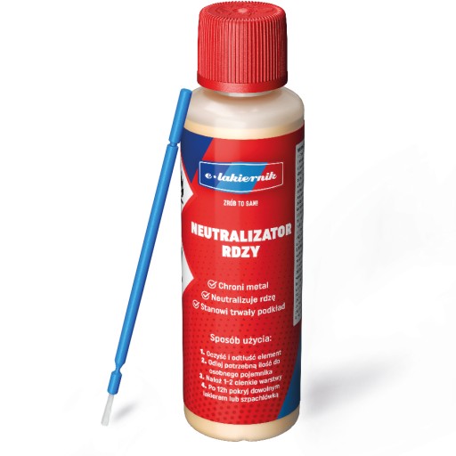 Rust Neutralizer Epoxy Primer + aplikátor na odstraňovanie hrdze 50 ml